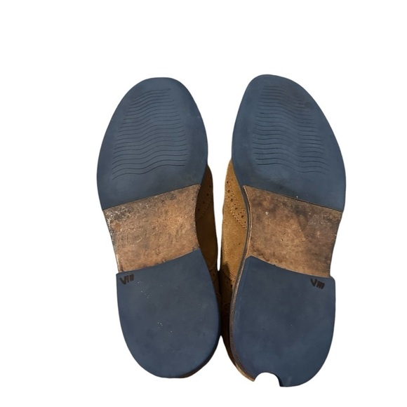 Ted Baker Hackney Oxfords in Brown Wingtip Dress Shoes Lace Up Suede Size 7 - Picture 5 of 8